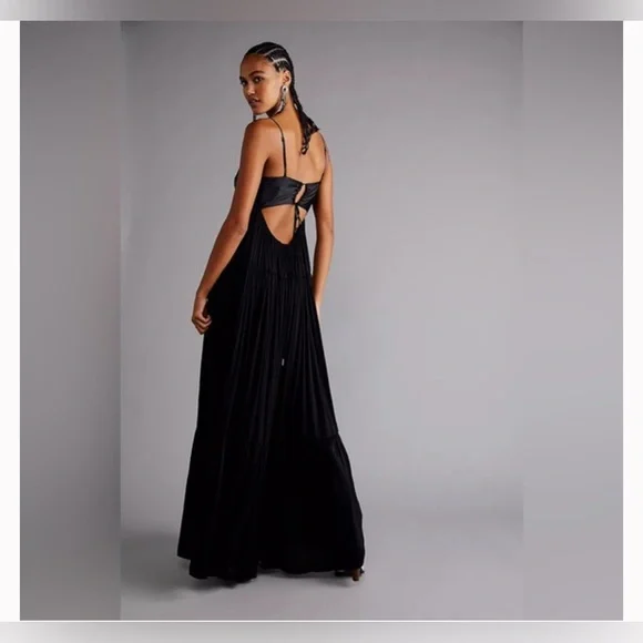 goddiva bardot pleated maxi dress product info and reviews Goddiva – Bardot Pleat Maxi Dress – Ball gowns – Blue